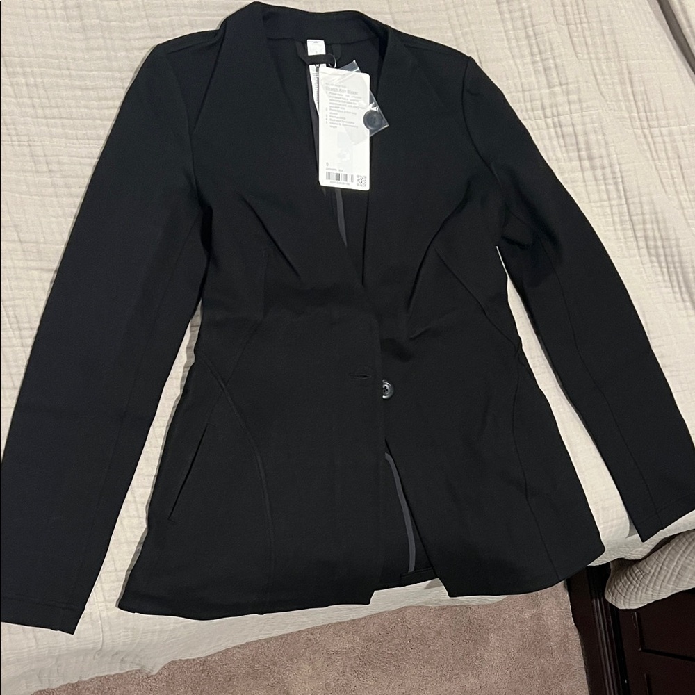 lululemon athletica Black Single-Button Women's Blazer